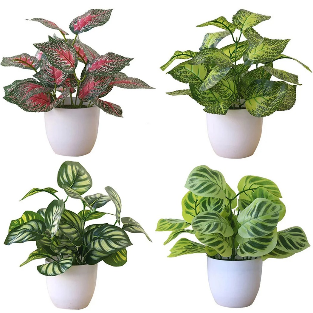 Succulent Set - 1PC Künstliche Laub Blumentopf Bonsai Party